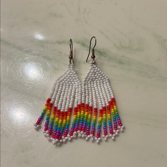 Pride Beaded Earrings 🌈 - Picture 1 of 1
